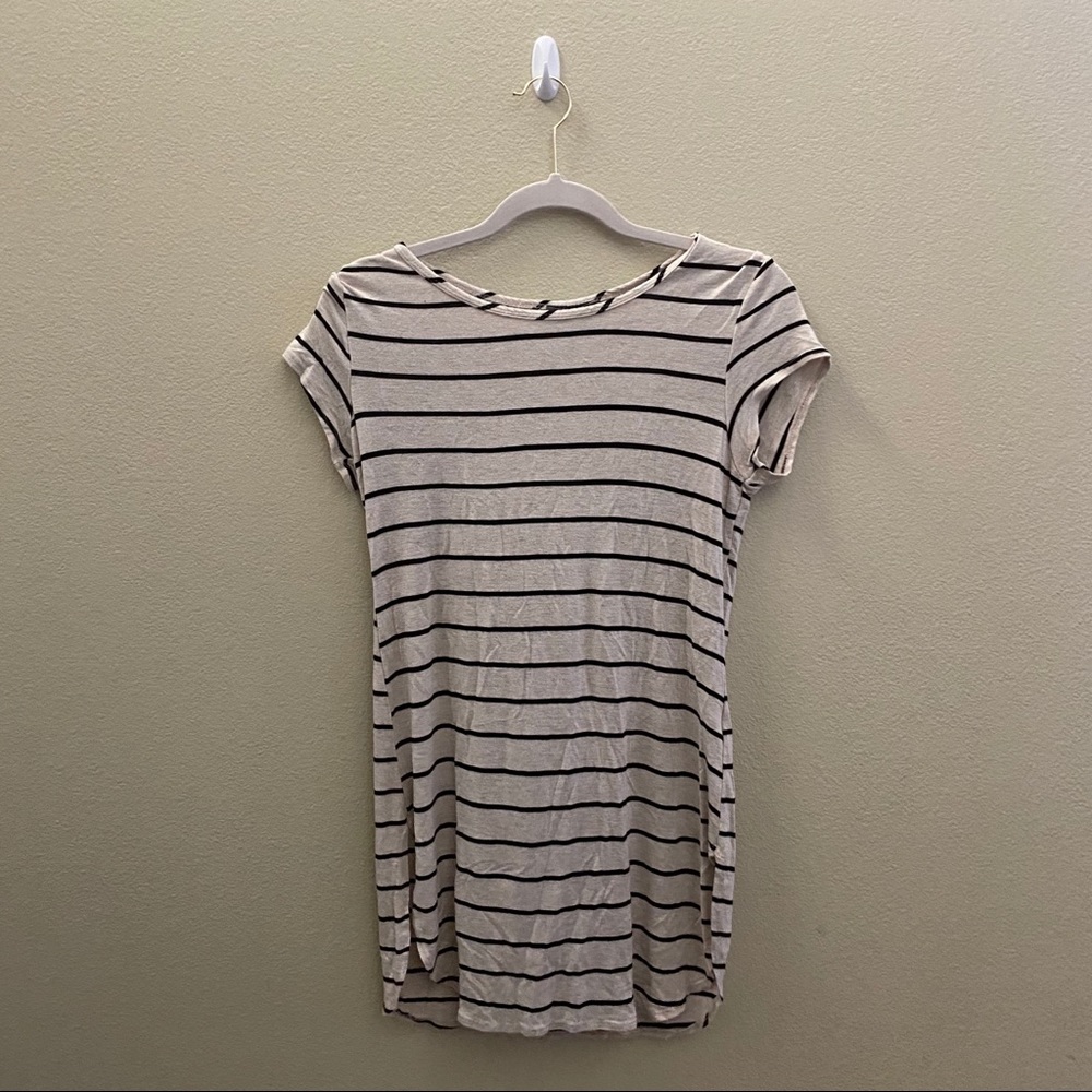 Striped T-Shirt Dress